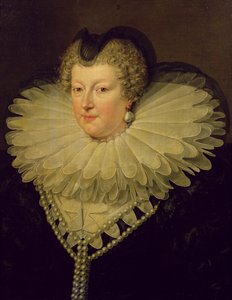 マリー・ド・メディチ（1573-1642）、1617年 作： French School